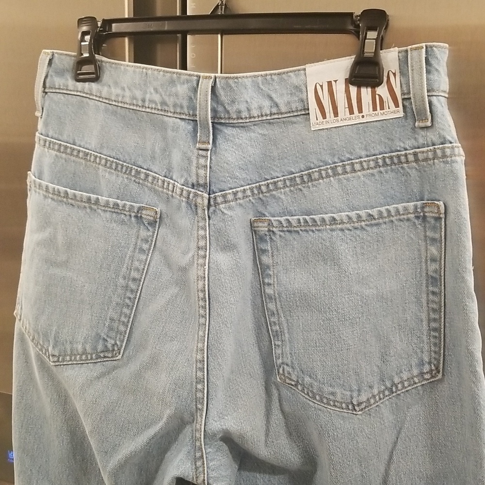 💕MOTHER SNACKS!💕 High Waisted Twizzy Skimp Jeans ~ Just A Nibble 30 NWT - Picture 13 of 16
